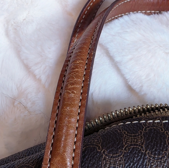 Celine handbag Macadam brown women's - Picture 4 of 12